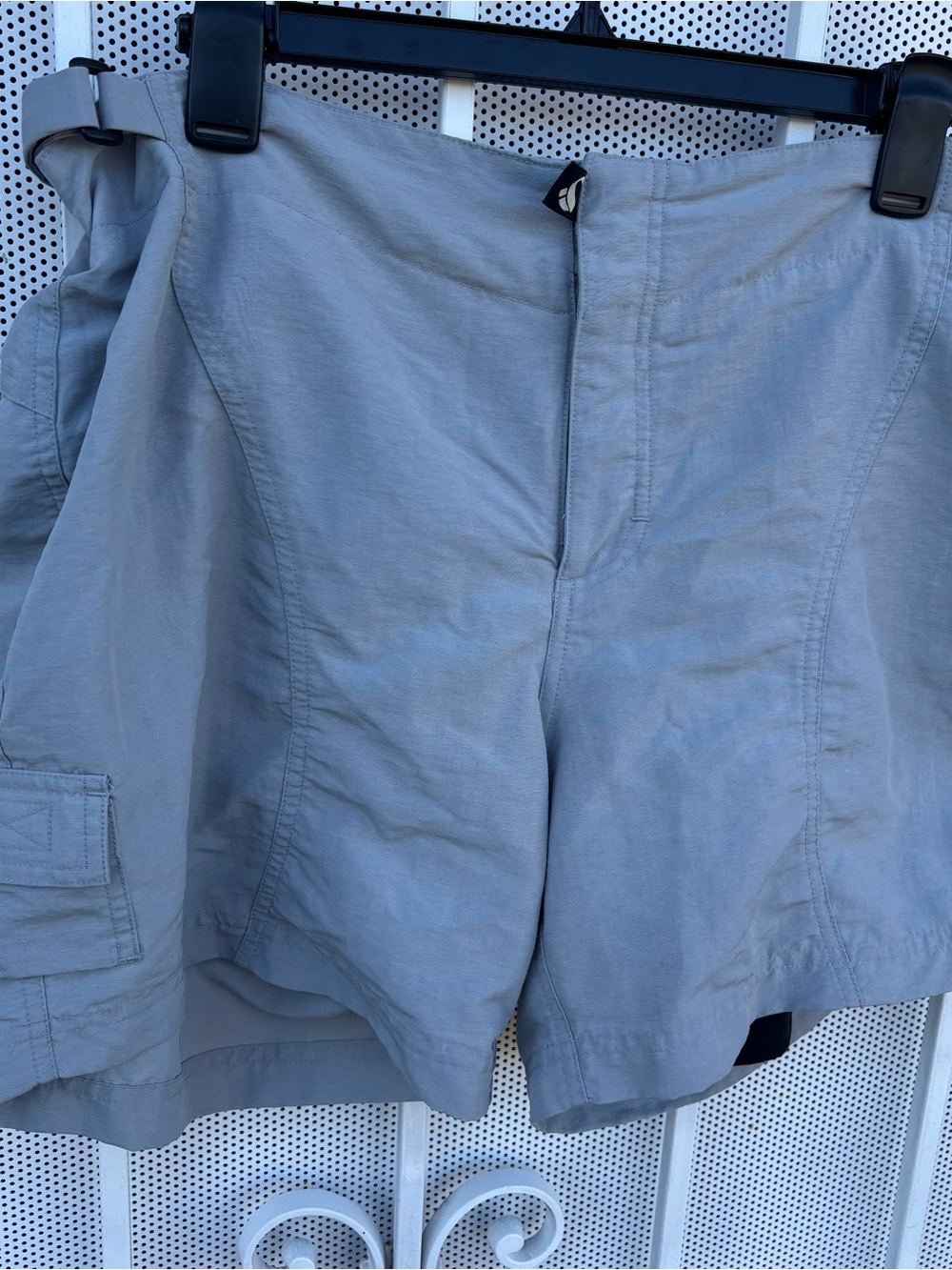 Set of 2-women XL blk. cycling Shebest padded capris 19" inseam/Opearl shorts - Picture 12 of 15
